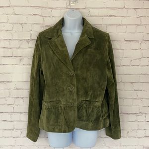 Pursuits LTD. leather Blazer size Large